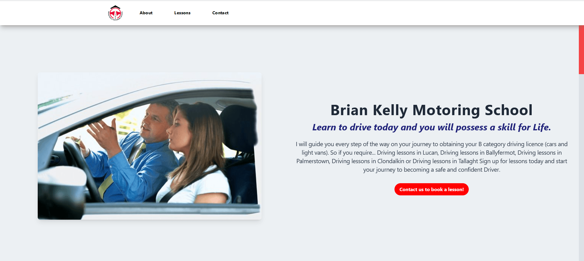 Brian Kelly Motoring School